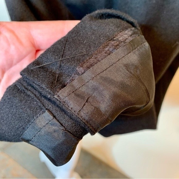 Banana Republic Wool Blend Black Sequin Accent Dress 8 - Picture 6 of 13